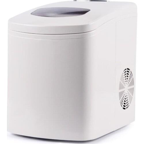 15kg domestic small round ice machine commercial mini automatic milk tea shop ice cube making machine