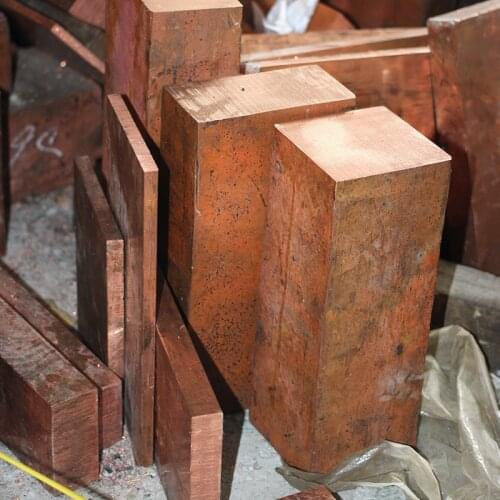 Copper Row 4x20x100mm Copper Stick Free Shipping T2 Copper Bar Copper Billet TMY Copper Block DIY customized cutting service