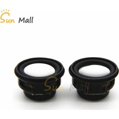 2PCS 27MM Speaker 4 Ohm 3W Bass Multimedia Speaker Small Speaker 4R3W Magnetic Speaker with High Quality