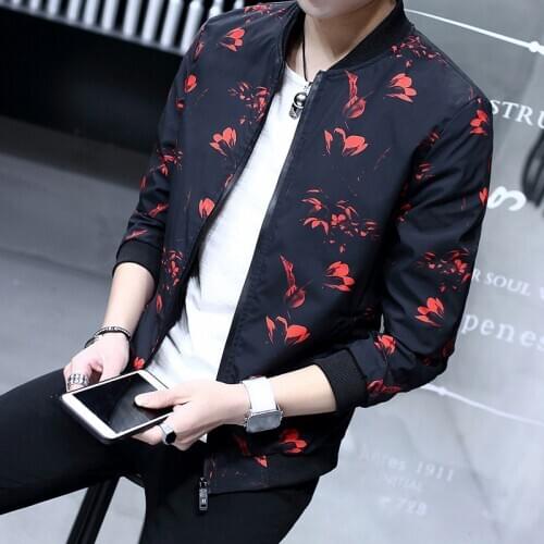 Dark Men Casual Bomber Blue Spring Autumn Slim Mens Jackets And Coats Outwear Baseball Jacket Clothing FYY670