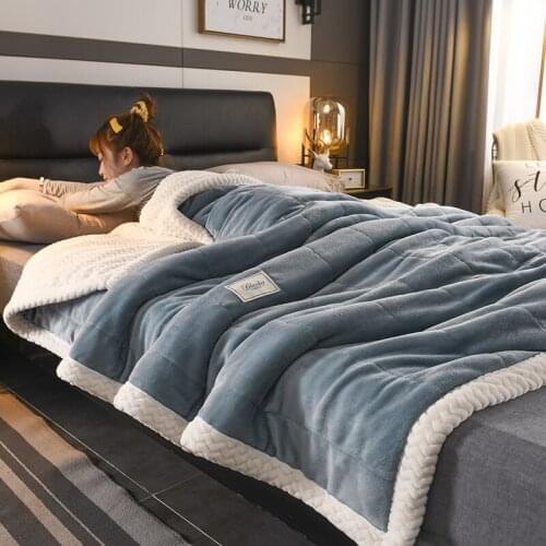 Blanket single blanket air conditioning blanket summer flannel bed thin quilt sofa office nap blanket spring and autumn