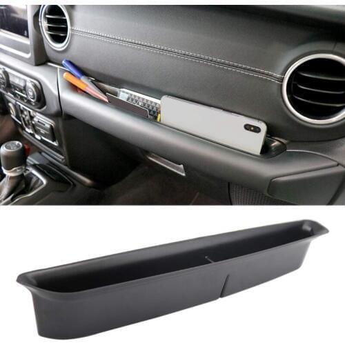 Grab Tray Passenger Storage Tray Organizer for 2018-2019 Jeep Wrangler JL JLU & 2020 Jeep Gladiator JT Grab Handle Accessory Box