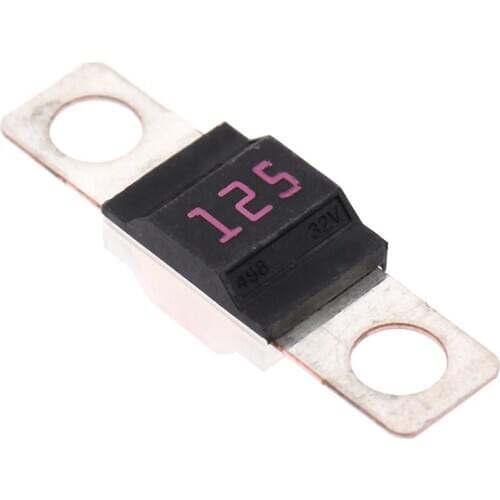 Trumpet Fork plug fuse 40A 50A 60A 70A 80A 100A 125A Bolt fixed insurance film