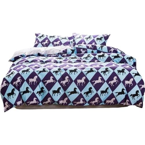 ROMANZO bedding 3 pieces/set of European-style printing Maxima large double bed quilt cover and pillowcase bedding Set