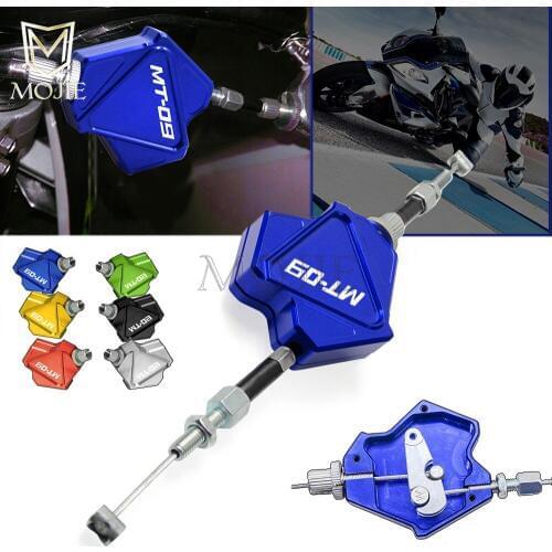 Motorcycle CNC Stunt Clutch Lever Easy Pull Cable System For Yamaha MT09/FZ09/SR MT-09 FZ-09 MT FZ 09 2014-2018 2015 2016 2017