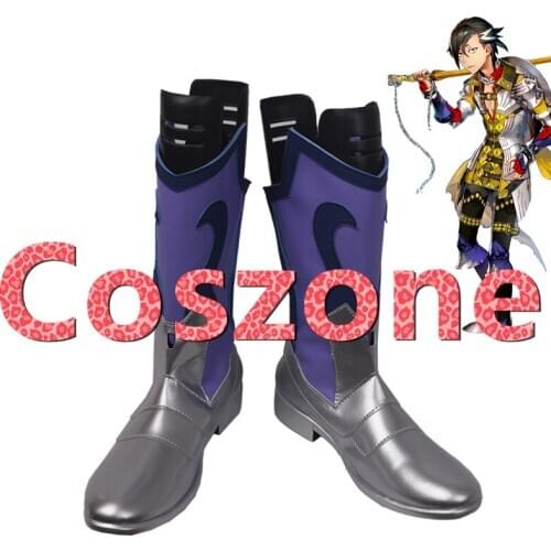 Fate Grand Order Rider Mandricardo Cosplay Shoes Boots Halloween Carnival Cosplay Costume Accessories