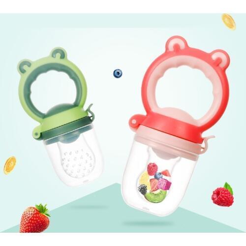 Fresh Fruit Food Kids Nipple Feeding Milk Feeder Dummy Baby Pacifier Bottles Nipple Teat Fresh Fruit Nibbler Infant Food Feeding