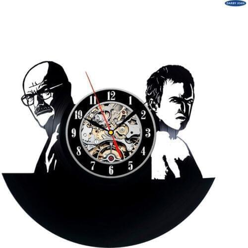 Breaking Bad Vinyl Record Clock Home Design Room Art Decor Handmade Vintage la crosse