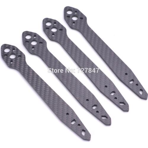 7 Inch / 8 Inch Carbon Fiber 4mm arm replacement Spare parts for Martian IV 4 Frame Quadcopter FPV Racing Drone