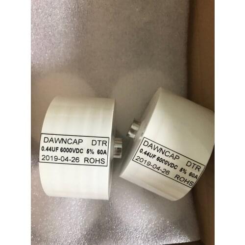 0.44UF 6000VDC 60A 1000W Resonant capacitor For coil