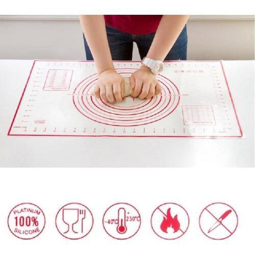 1pcs Kitchen Gadgets Silicone Baking Mat Pastry Tools Non-Stick Pizza Dough Maker Utensils Bakeware Accessories Cooking Tools