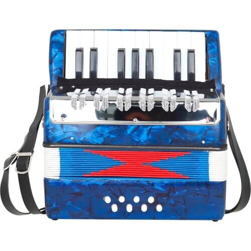 17 Key Professional Mini Accordion Educational Musical Instrument for Kids Adult