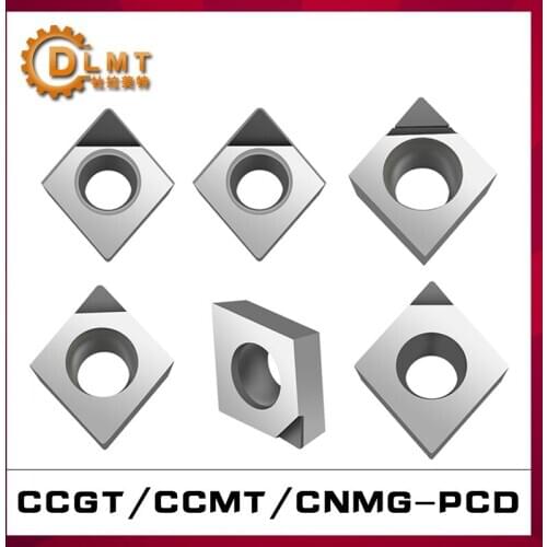 1pc CCGT CCMT CNMG PCD Diamond Inserts CCGT060202 060204 09T302 09T304 120402 120404 CCMT120402 120404 120408 CNMG120404 120408