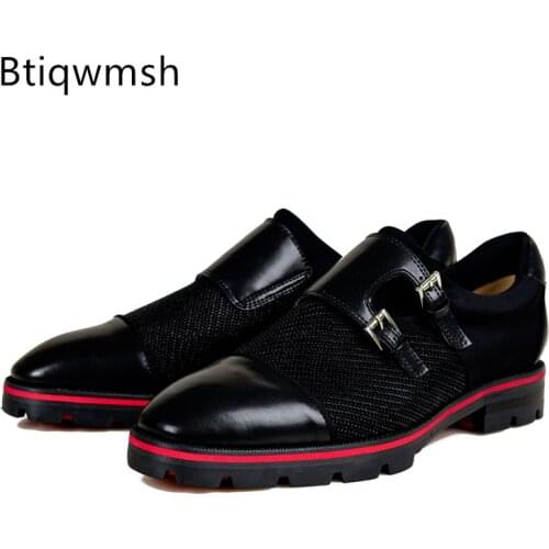 Btiqwmsh Mens Leather Shoes