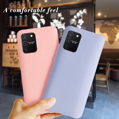 For Samsung Galaxy S10 Lite 2020 Case Candy Color Frosted Thin TPU Silicone Phone Back Cover For Samsung A91 A81 M80S M60S Funda