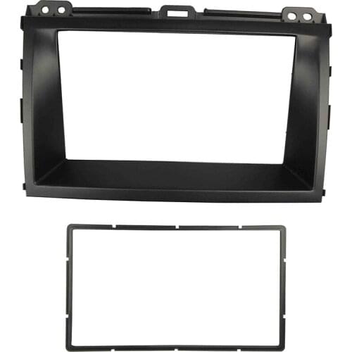 Double Din Radio Stereo Installation Panel for Toyota Land Cruiser Prado 120 Lexus Gx470 Dash Trim Kit Fascia