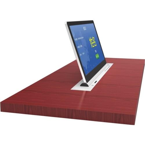 15.6inch electronic desktop flipping LCD display for high-definition flipping of office conference systems