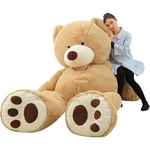 340cm Giant Teddy Bear Plush Toy Huge American Giant Bear Skin Teddy Bear Coat Good Quality Factary Price Soft Toys For Children