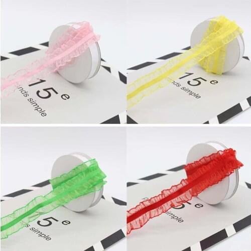 1.5cm wide HOT cotton white Green Embroidery Lace Fabric DIY applique collar trim ribbon Sewing cord dubai guipure dress decor