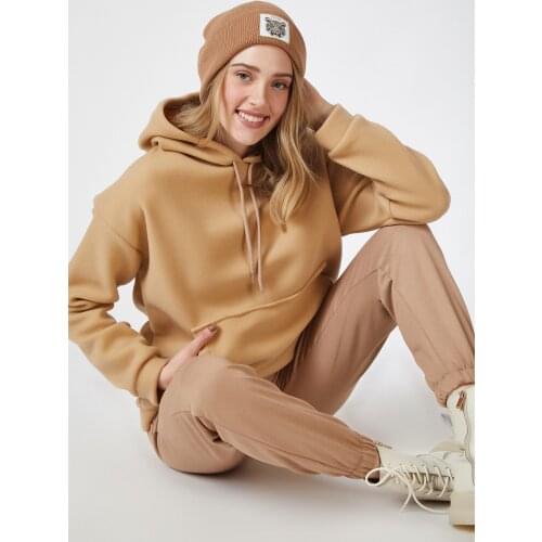 Women's Fleece Hoodies Happiness ist China