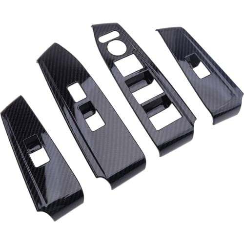 LHD 4Pcs Door Window Lock Switch Lift Cover Fit for Honda Accord 2008 2009 2010 2011 2012 2013