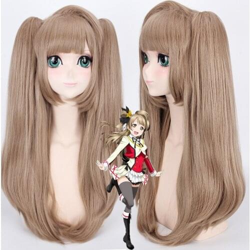 LoveLive Minami Kotori Wig Love Live Cosplay Props Hair Theme Party Role Play Wigs Comic Con Carnival Costumes Girl Ponytail