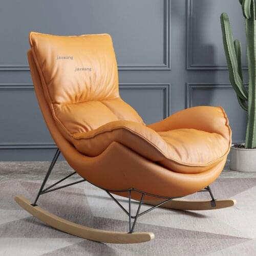 Living Room Home Furniture Recliner Nordic Apartment Dormitory Hotel Lazy Single Sofa Bedroom Balcony Lounge Chair for Adults