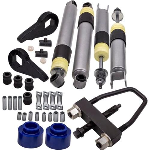 Level Lift Kit For GMC Yukon Suburban 1500 6-LUG 2000-2006 3'' Front 2'' Rear
