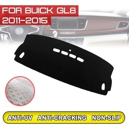 For Buick GL8 20011 2012 2013 2014 2015 Car Dashboard Mat Anti-dirty Non-slip Dash Cover Mat UV Protection Shade