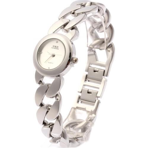 2018 Brand New G&D Women Watches Quartz Writwatches Ladies Bracelet Watch Relogio Feminino Reloj Mujer Clock Silver Clock Gifts