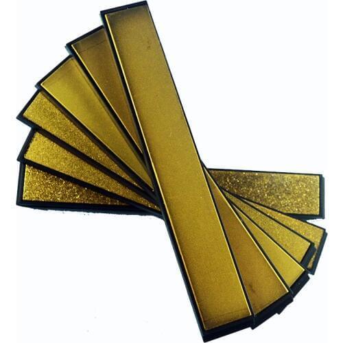 New update Ruixin Apex sharpener Oxidation Plating titanium diamond whetstone smooth whetstone 6.24"x0.8"x0.3" inches