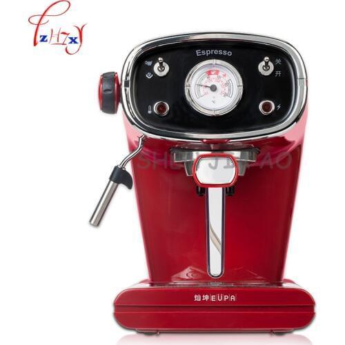 1pc 220V 800W semi - automatic Italian coffee machine 15bar high pressure steam milk coffee machine