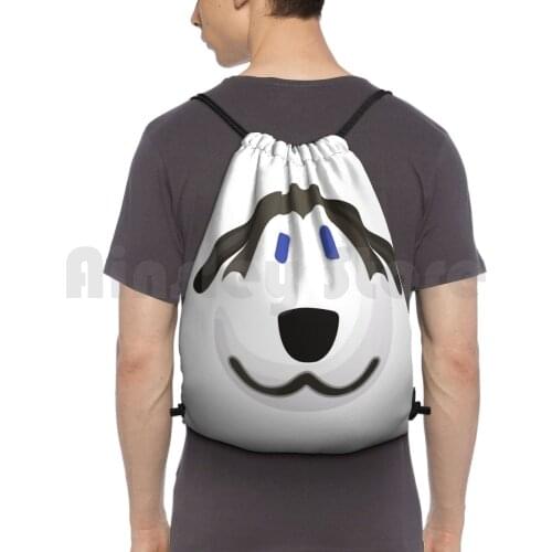 Walker Animal Backpack Drawstring Bags Gym Bag Waterproof Walker Animal New Horizons New Leaf Wild World Nintendo Switch