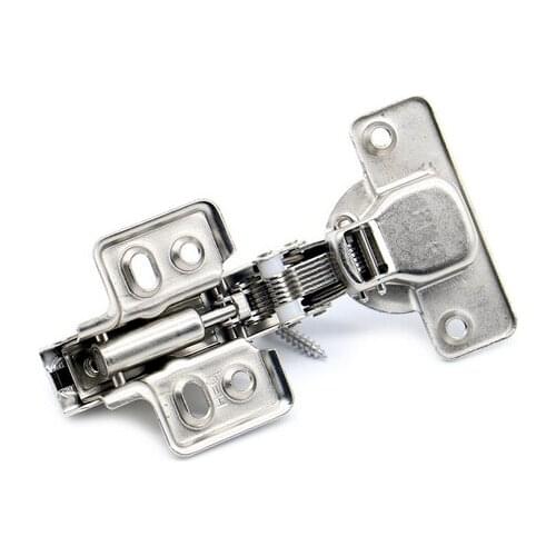 Hinge Rustless Iron Hydraulic Hinge Iron Core Damper Buffer Cabinet Cupboard Door Hinges Soft Close Furniture Hardware