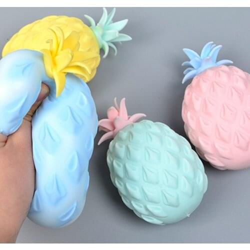 Release Antistress Toy Simulation Flour Pineapple Fidget Toys Stress Ball Pressure Decompression Sensory Kids Toys For Children