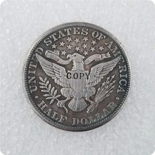 USA 1892-1915 Barber Half Dollar Copy Coins
