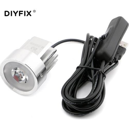 UV Lamp LED Light USB Ultraviolet Green Oil Fast Curing Lamp Blacklight UV Light Fixture Black Lamp Phone Logic Board CPU Repair