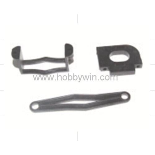 HBX part 16018 Servo Guard & Battery Cover & Motor Mount for 1/16 RC Scale Model Buggy Car Off-Road Truck