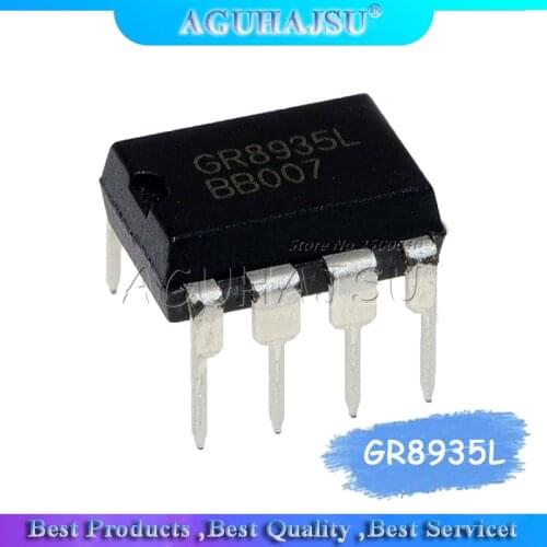 10pcs/lot GR8935L DIP -8 LCD power chip