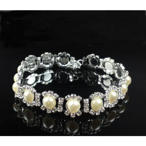 100pcs Bling Crystal Dog Collar Diamond Puppy Pet Shiny Full Necklace Collar Collars for Pet Little Dogs