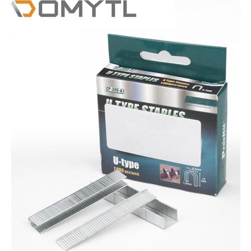 1000pcs Three-Purpose Nailing Gun U-Shaped T-Shaped Nails Mixed Packaging Air Gun Woodworking Furniture Decoration Tools