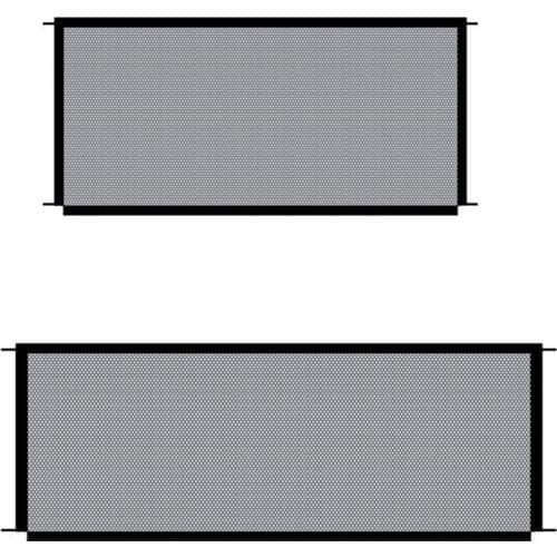 2Pcs Dog Pet Fences Portable Folding Safe Guard Indoor and Outdoor Protection Safety Magic Gate for Dogs Cat Pet Safety Fence Is