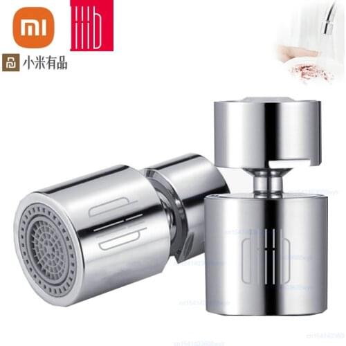 Xiaomi Diiib Kitchen Faucet Aerator Water Tap Nozzle Bubbler Water Saving Filter 360-Degree Double Function 2-Flow Splash-proof