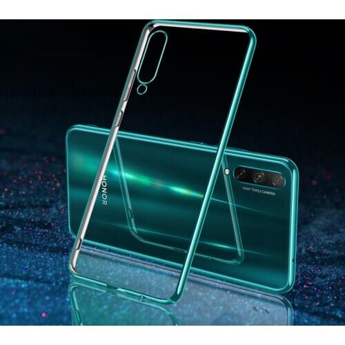 Cover For Huawei Honor 30i Case Luxury Plating Soft Transparent Clear Slim Phone Cases For Honor 30i Honor30i