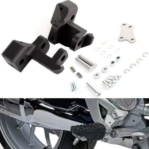 For BMW R1200RT 2014-2018 / R1250RT 2019 2010 2021 Rider Foot Pegs Motorcycle Footpeg Lowering Kit Front R1200 RT R1250 RT