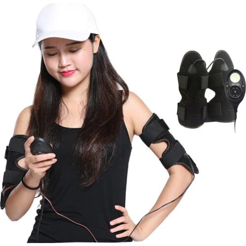 Electric Muscle Stimulator EMS Arm Calf Fitness Massager Slimming Machine Fat Cutting Intensive Bodybuilding Instrument Home Gym