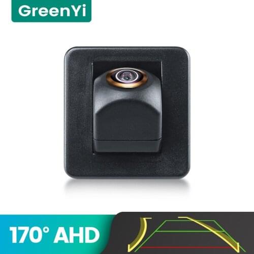 GreenYi 170° AHD Trajectory Car Rear View Camera For Kia K3 K3S Cerato Forte 2014 Night Vision Reverse Reversing Vehicle Parking