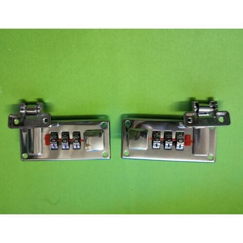 Luggage combination lock Square box alloy lock/ pair lock.left and right