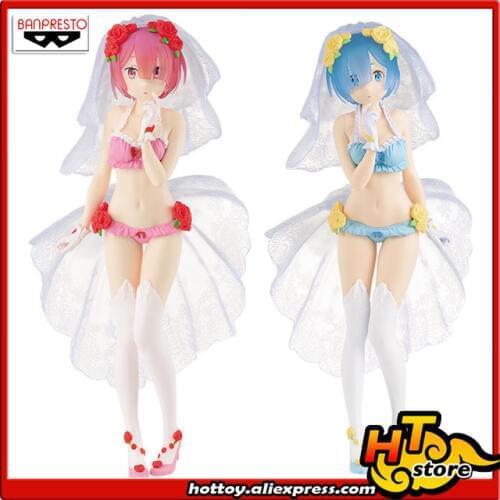 100% Original Banpresto EXQ Collection Figure - Ram and Rems Special Assortment "Re:ZERO -Starting Life in Another World-"