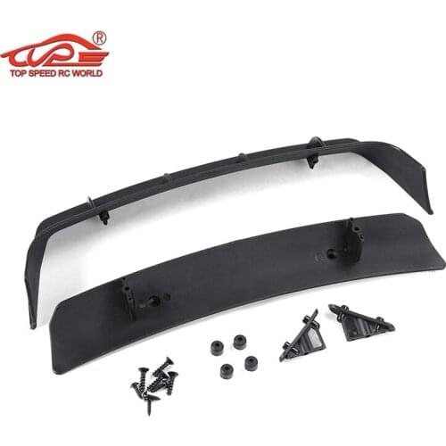 Plastic Rear Tail Wing Set Fit ROVAN RF5 WRC 4WD Rally MCD XS-5 RR5 Truck Parts